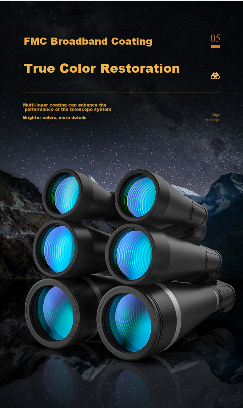 Leaysoo Tianyan 10-30X50, Infinite Zoom High-Definition High-Magnification Low-Light Night Vision Professional Binoculars for Outdoor Use 6