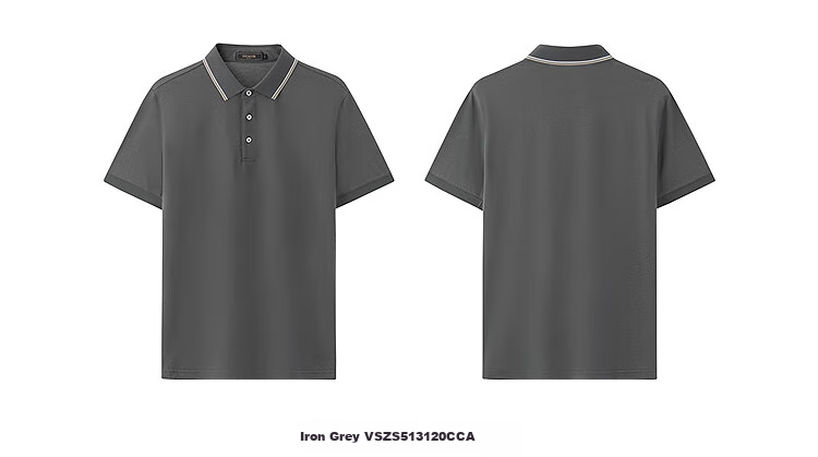 Youngor 26 Summer New Business Casual Short Sleeve High-end Polo Shirt Beige XL 13