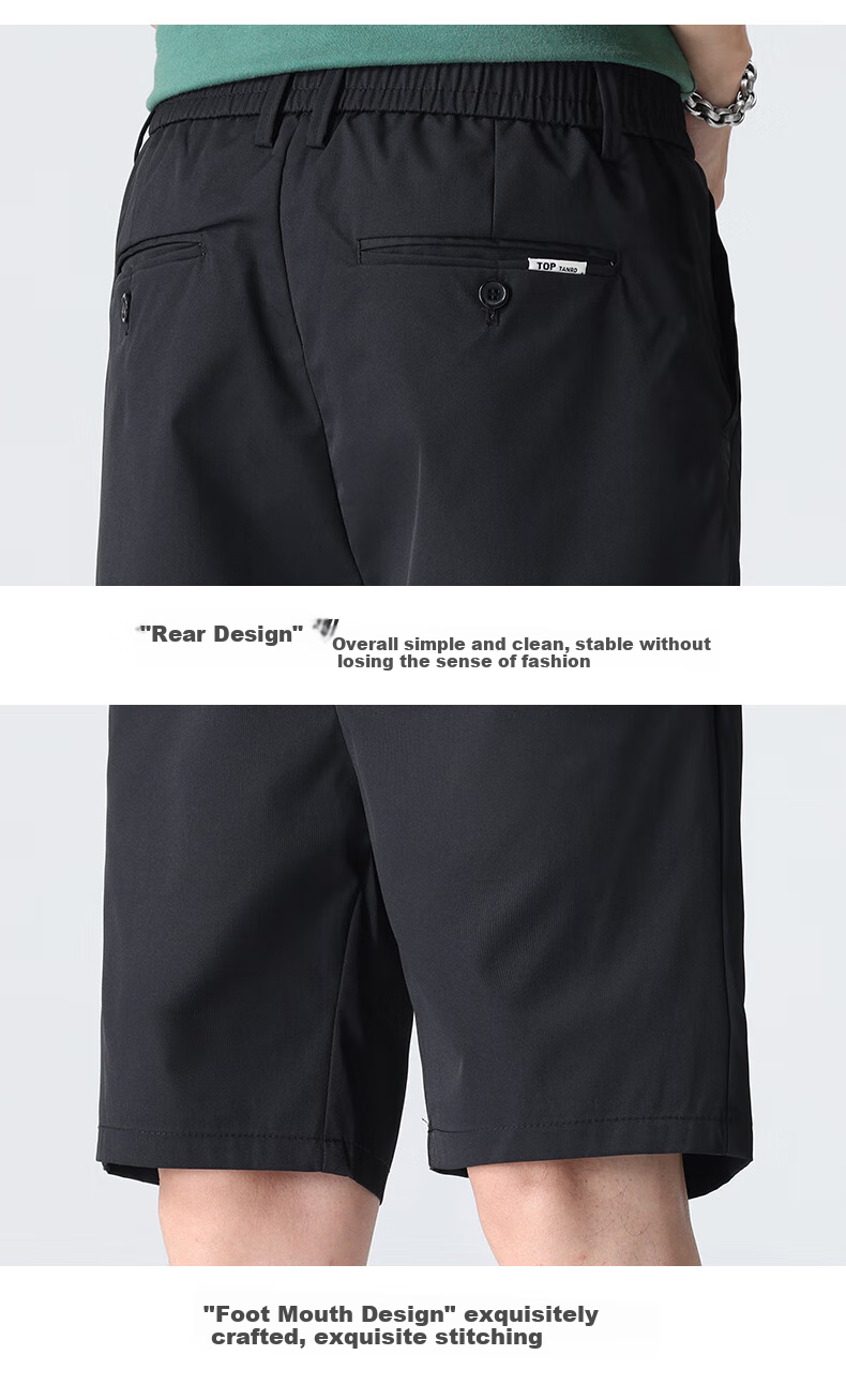MARK FAIRWHALE Ice Silk Cooling Five-Point Shorts for Men, 2026 Summer New Loose Casual Pants, Trendy Quick-Dry Shorts for Me 19