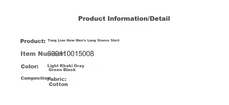 TonLion 2025 Spring Men's Shirt, Long Sleeves with Pockets And Hem, Men's Top 1