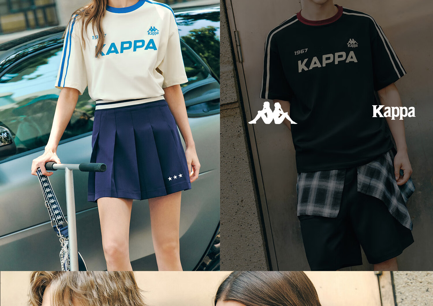 Kappa Back-to-Back Cotton Sports Short Sleeve T-Shirt Men Summer 2026 New Casual Half Sleeve Top K0FX2TD09D Black XL 19