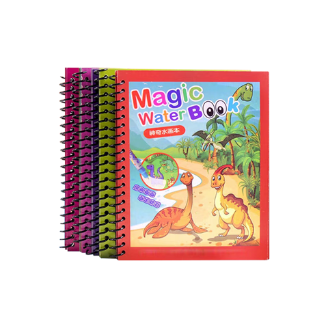 Mi Li Water Painting Book 0-3 Years Water Painting Pen Children's Magic 3-6 Years Clear Water Coloring Drawing Boys and Girls Baby Birthday Gift
