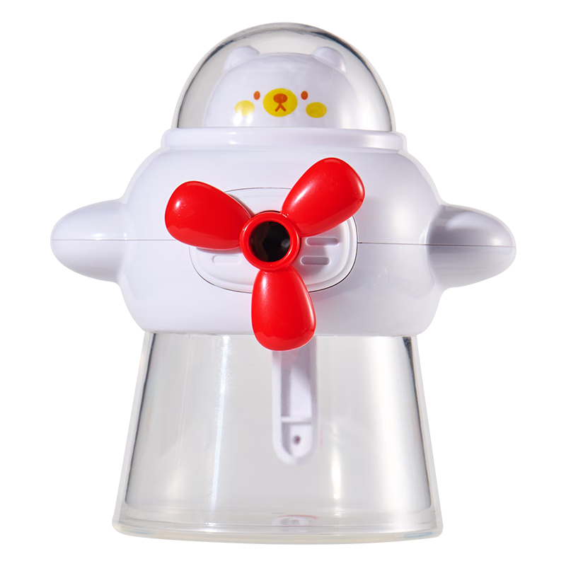 M&G Stationery Dudu Pencil Sharpener for Elementary School Students, Hand-Cranked Rotary Pencil Sharpener, Learning Tool, White APS906X9