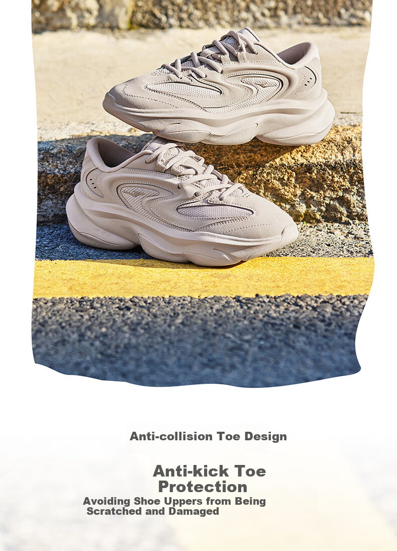 ERKE Men's Shoes, Spring New Dad Shoes, Thick-Soled Casual Shoes, Soft And Bouncy Sneakers, Comfortable Men's Footwear | Xiaoyou 2.0 17