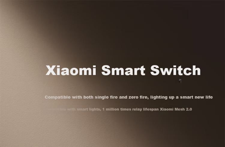 MI Smart Switch (Triple) Integrates with Mijia, Ultra-Long Lifespan, Switch Panel, Requires Gateway 1