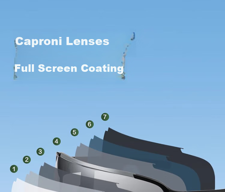 Kaponi Cycling Glasses for Women, Hiking Goggles, Outdoor Running And Trekking Sunglasses, Anti-Slip, Windproof, Sandproof, Sun Protection Sports Sunglasses 8