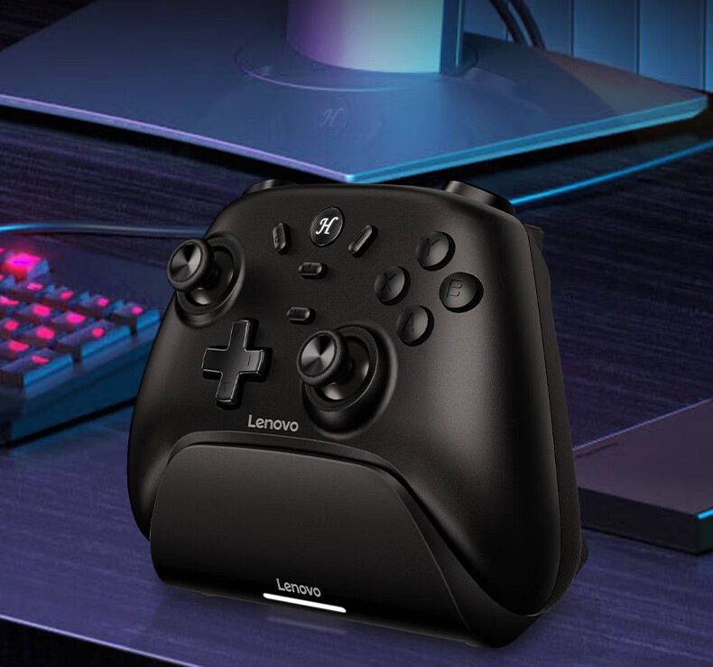 Lenovo S07 Wireless Bluetooth Game Controller Switch 2-in-1 Xbox Wired PC Mobile NS Steam Controller Dual Shadow Wonderland Mingmo Abyss Virtual Feather Single White 14