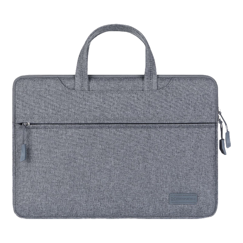 BRINCH Laptop Bag Handheld Suitable for Men And Women, Compatible with Huawei And Apple 14/15-Inch Business Lightweight Notebook Computer Bag