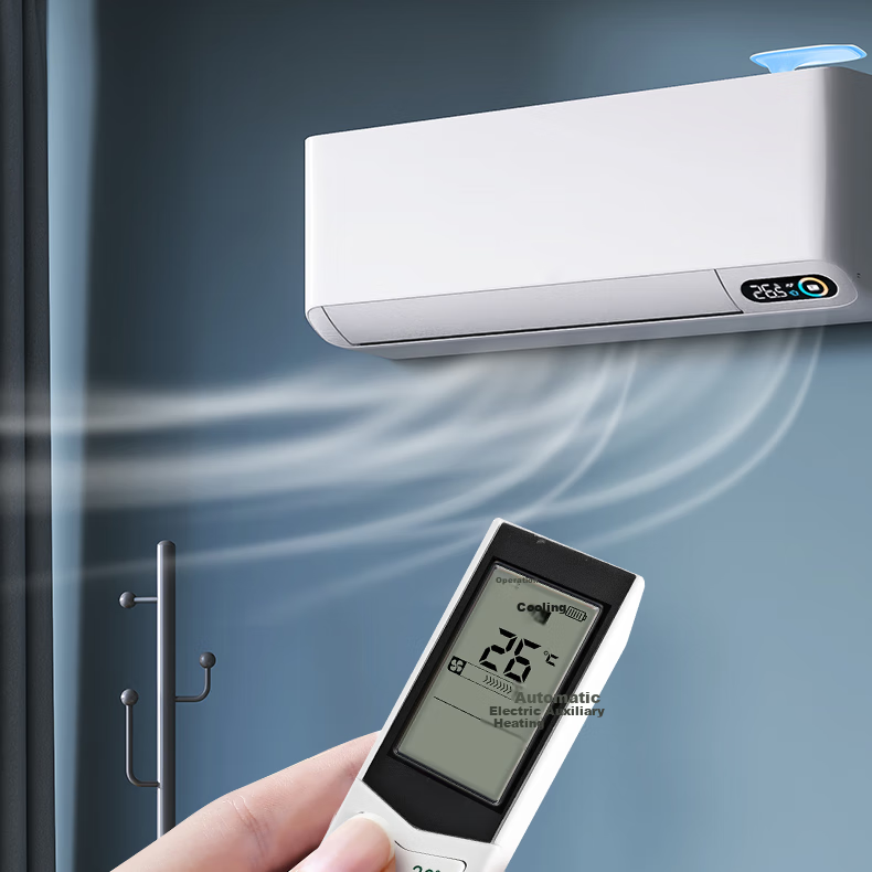 Dongpuli Universal Remote Control for Midea Hualing Air Conditioners, Suitable for Wall-Mounted Units, Floor-Standing Units, And Central Air Conditioning Units RN02D/02A/02J/BG 08CA 11