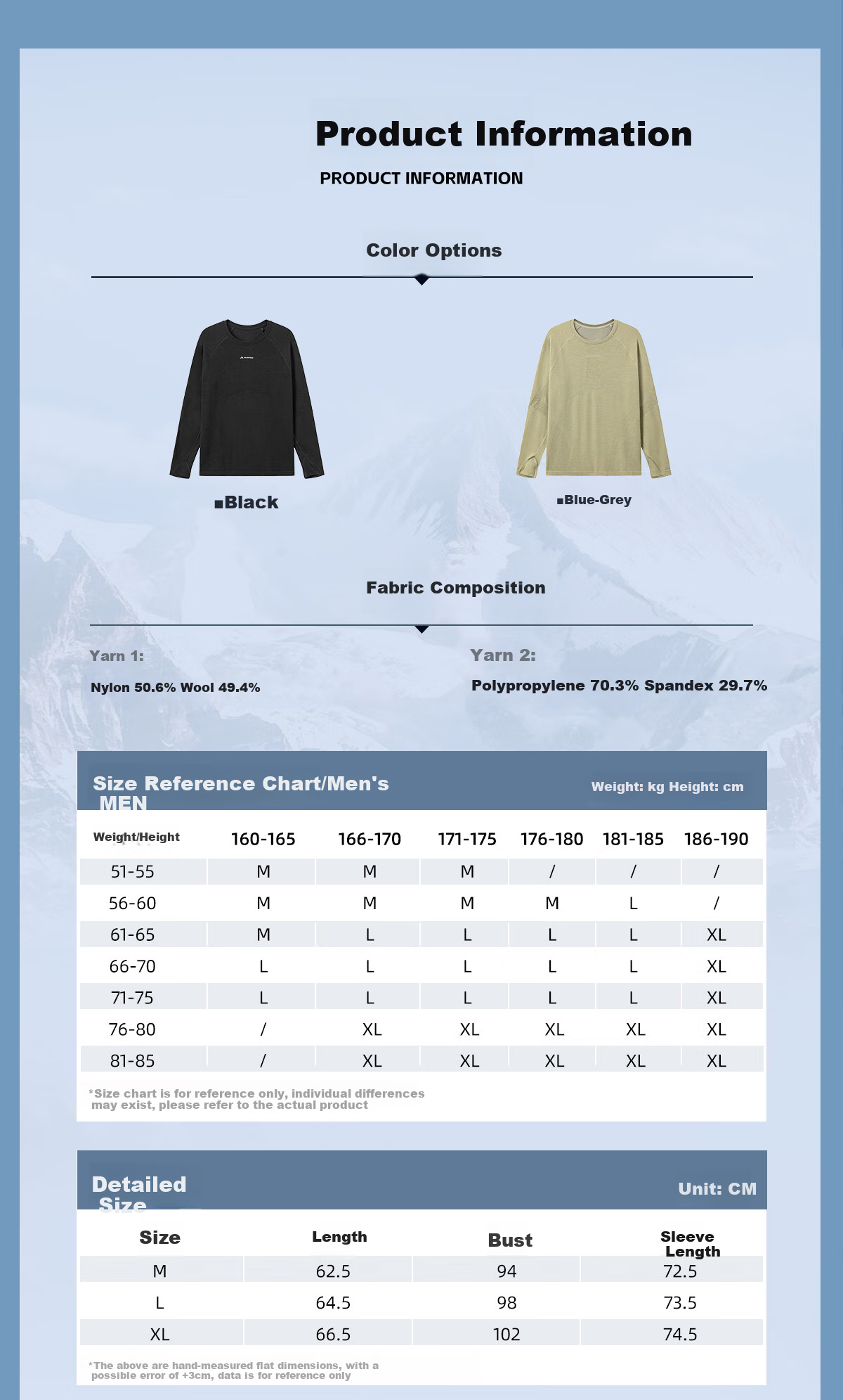 SURPINE Xunshan Series Merino Wool Seamless Quick-Dry Shirt, Outdoor Autumn And Winter T-Shirt for Me 6