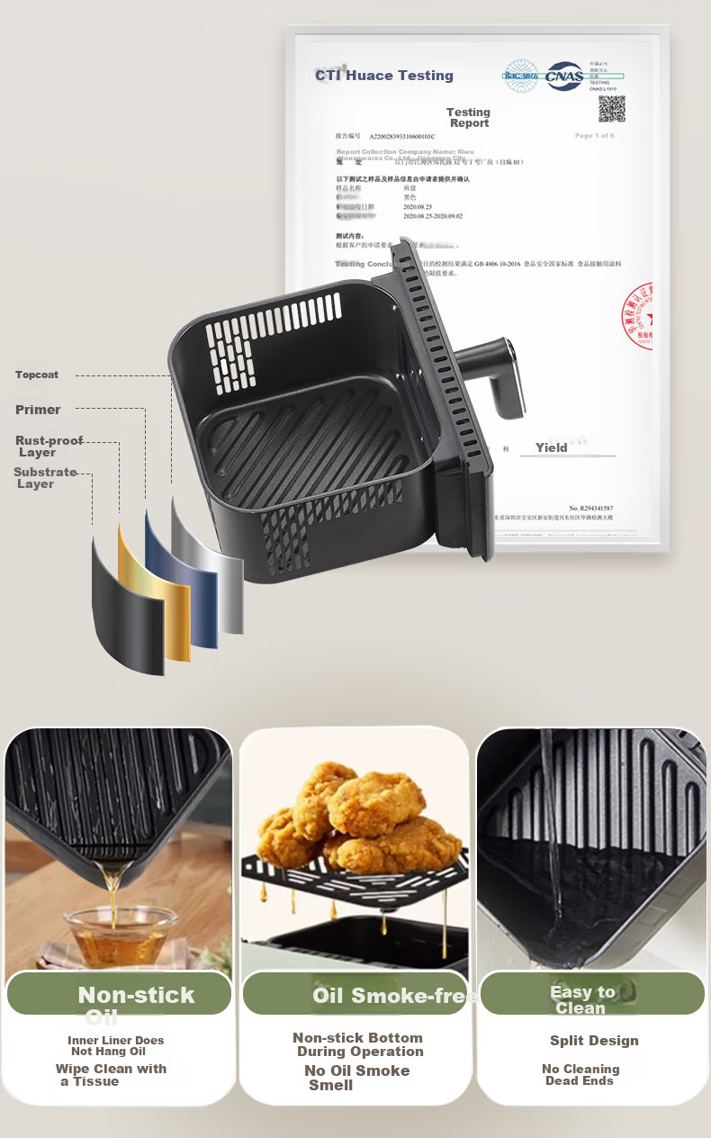 Westinghouse Double-Layer Air Fryer, All-Metal Cavity, 14L Extra Large Capacity, Electric Oven with Upper And Lower Heating Sources, Multifunctional Electric Roasting Oven, WKZ050 17