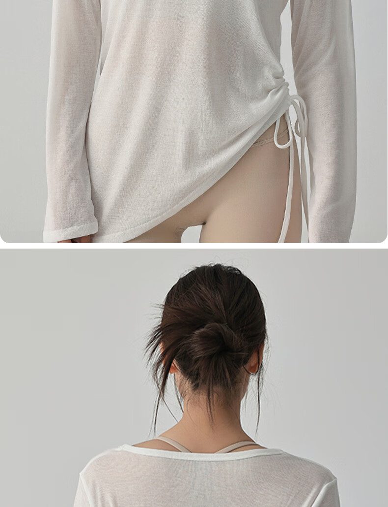 XUEXIMAN New Loose Sports Pullover Women Advanced Professional Training Fitness Pilates Top Quick-Dry Yoga Long Sleeve 14