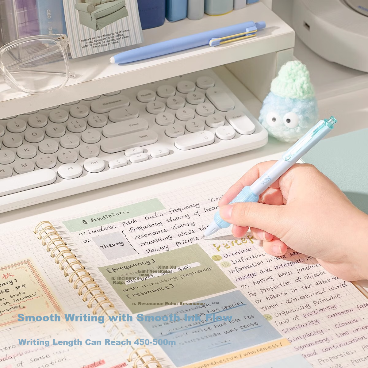 Ручка LOPET Retractable Gel Pen, чернила черные, эстетически привлекательная, нишевая нажимная черная ручка, быстросохнущая ручка для подписи, экзаменационная ручка для студентов, карбоновая ручка, шариковая ручка LT-2067