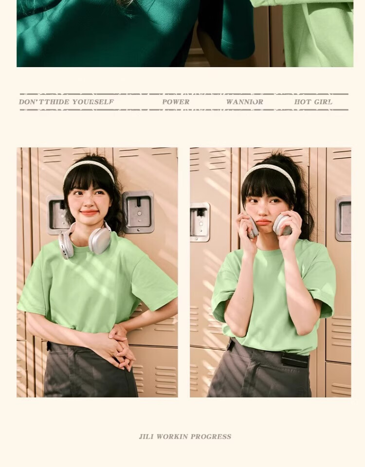 Warrior Versatile Short Sleeve T-Shirt Women 2026 New Summer Black Cotton Loose Fit Slim Shoulder Top 13