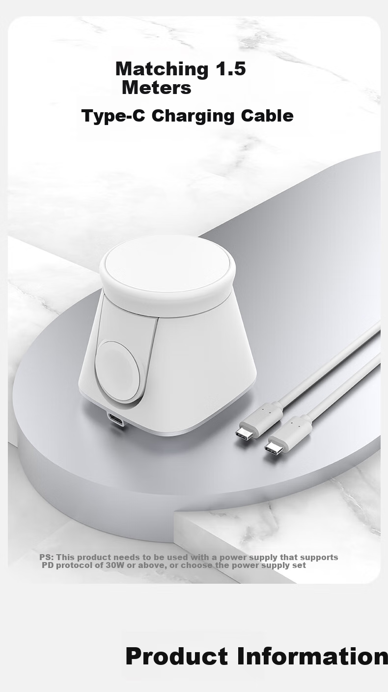 GDGO [Qi+ Apple Certified] Wireless Charger for Smartwatch And Phone, MagSafe Magnetic S11/Ultra3 Fast Charging Compatible with IPhone 18/17/Air Earphones 21