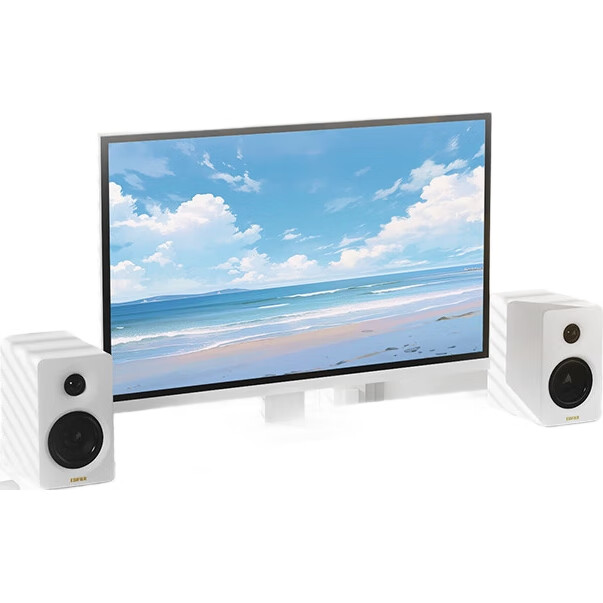 Активная акустическая система Edifier N300, 2.0, Bluetooth 5.3, 66 Вт, деревянный корпус, цвет ореха