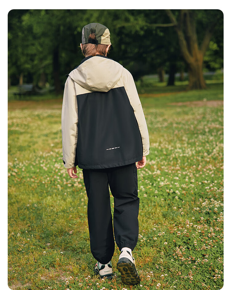 BALABALA Boys And Girls Long Pants Children's Trousers 2025 New Autumn Water-Repellent Joggers 208325108203 3