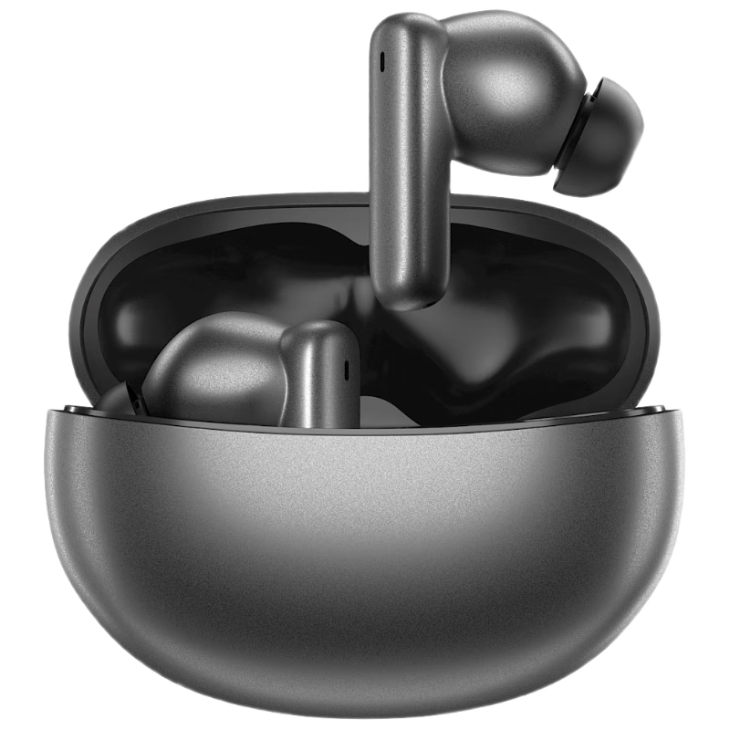HP NR10 True Wireless Earphones Bluetooth 6.0 Compatible with Apple And Android Phones Active Noise Cancellation In-Ear Music Gaming Business Headphones Gun Gray Color