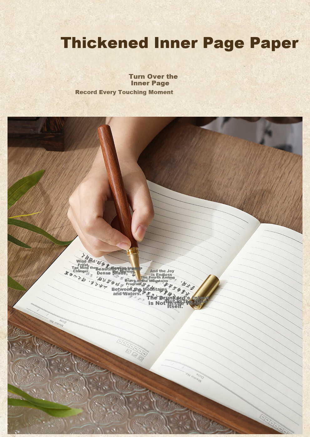 Jiaranheng National Trend Forbidden City Cultural And Creative Gold-Stamped Shengxian's Notes Drunkard's Dream Pavilion Notebook Journal Record Book Office Stationery Gift for Teachers And Students, Birthday Present, Blue 7