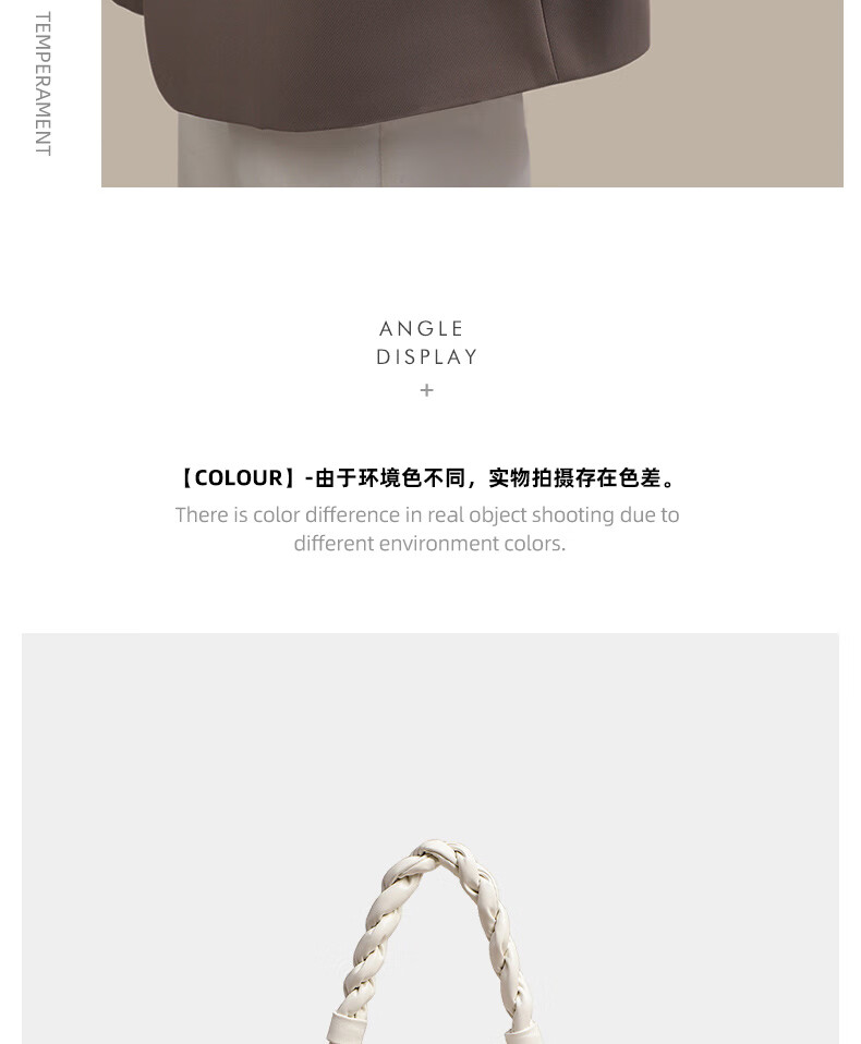 Aiqinghai Water Bucket Bag, Women's Crossbody Bag, Shoulder Canvas Bag, Light Luxury Brand, Birthday And Mother's Day Gift, Practical Present for Mom 6