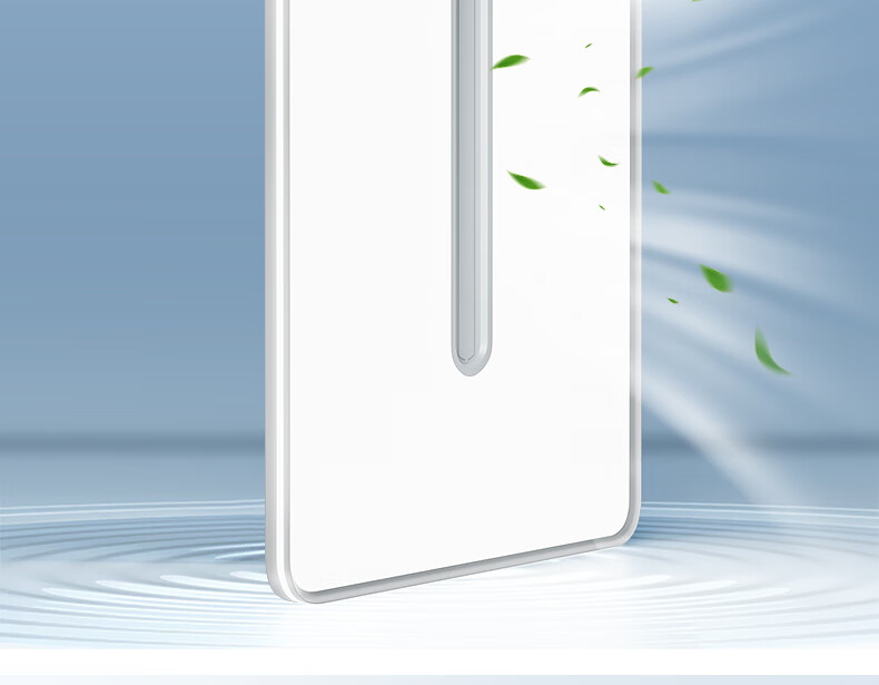 ASUS Lighting AI Voice Smart Full-Spectrum Bladeless Fan Light Ceiling Screen Display Minimalist Invisible Oscillating Fan Light for Bedroom and Dining Room 4