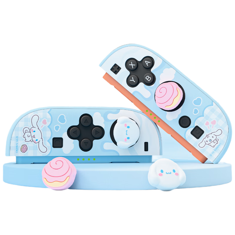 Jixiang Nintendo Switch 2 Joystick Cap NS2 Cinnamoroll Joystick Cap Joy-Con Controller Silicone Protective Anti-Sweat Anti-Slip Button Cap Collaborative Joystick Cap