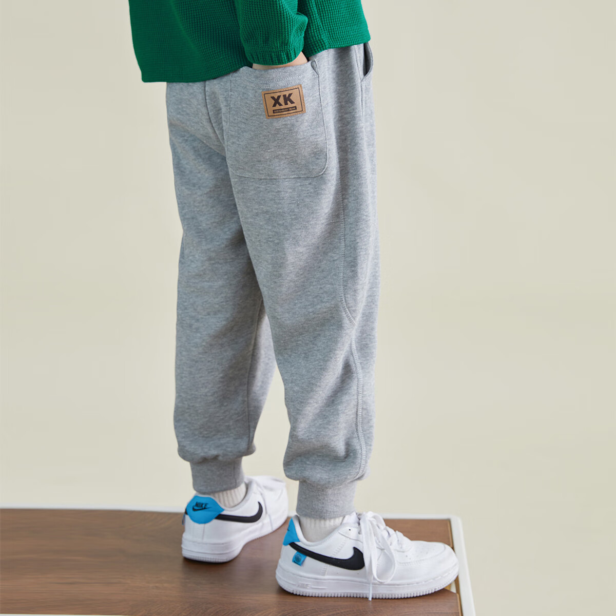 Duoduojia [Comfortable Fit] Children's Pants Spring And Autumn Style, Boys' Sweatpants | Fashionable Versatile Casual Joggers for Older Kids