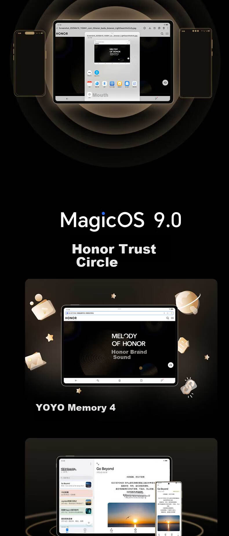 HONOR MagicPad 3 Tablet, 13.3-Inch Screen, 165Hz Ultra-High Refresh Rate Eye-Protection Display, 12450mAh Qinghai Lake Battery, 12GB+256GB, Moonlight White 15