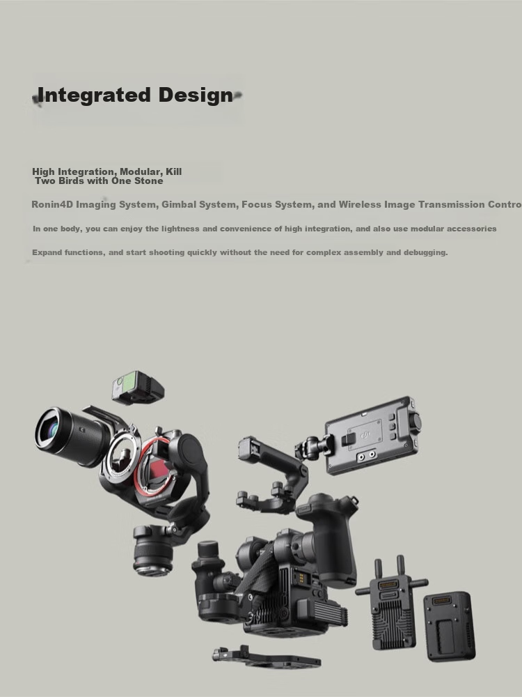 DJI Ronin 4D-8K Kit, Full-Frame Four-Axis Cinema Camera, Professional Film Camera, Cinematic Image Quality, LiDAR Auto Focus 4