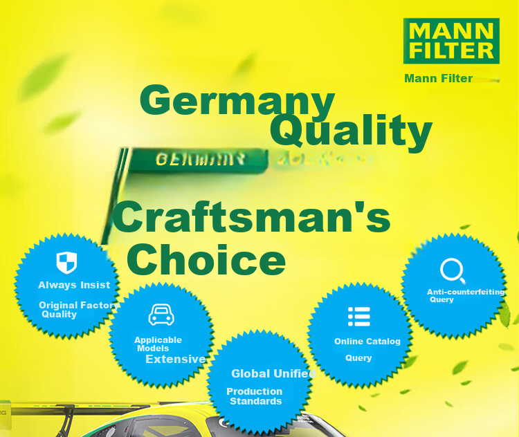 MANNFILTER Filter Set, Air Filter Element, Activated Carbon Filter, for Volkswagen Sagitar/Golf 6/Skoda Octavia 1