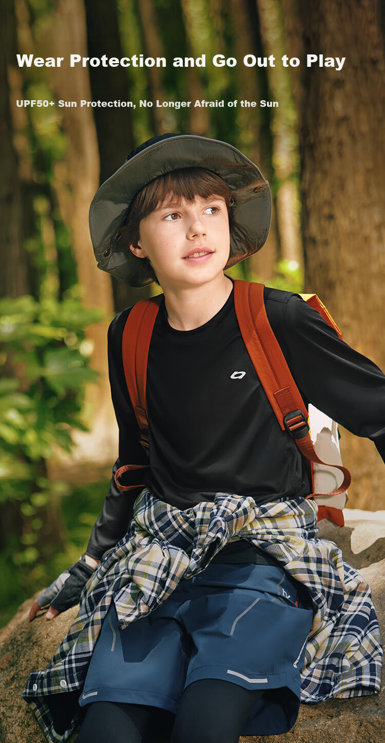 BALABALA Balaone Children's Clothing, Kids' Long-Sleeve T-Shirt, New Autumn Style for Boys And Girls, Quick-Dry, Cool-Feeling, Sun Protection Top 7