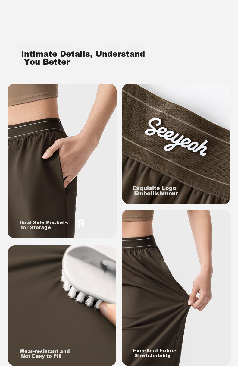 KAZUKOIN Straight-Leg Pants for Women, Summer Black, Draping High-End Feel, Casual Loose Sun Protection Trousers 12