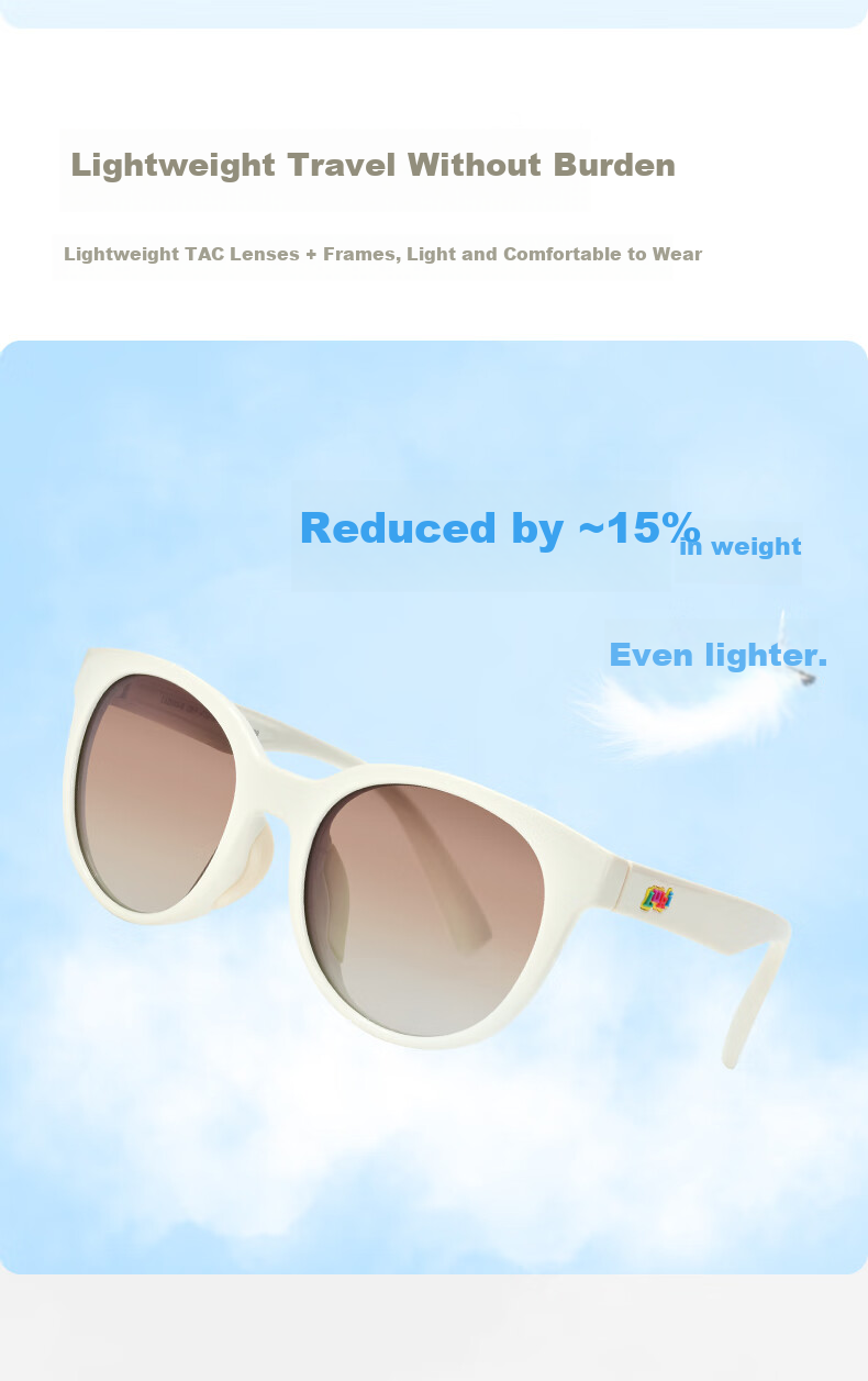 Luki Children's Polarized Sunglasses, UV Protection Glasses for Boys And Girls, Sun Visor Glasses for Ages 7-11 2