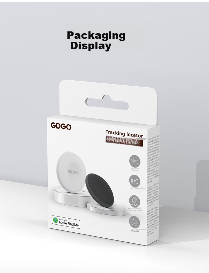 GDGO [Apple Exclusive] AirTag Magnetic Tracker, Anti-Loss Alternative, Waterproof, for Bicycles, Electric Motorcycles, Cars, Smart Anti-Loss Sticker, Tracking Device, MFi Certified 10
