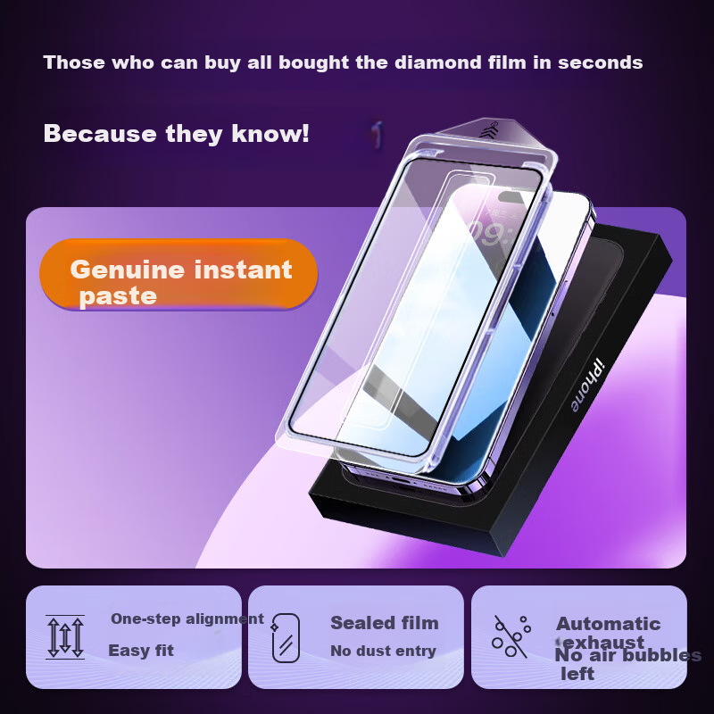 Защитное стекло для экрана KOOLIFE для iPhone 14 Pro, совместимо с iPhone 14/13/13 Pro, высокое разрешение, полное покрытие, ультратонкое, пылезащитное, 2 шт.