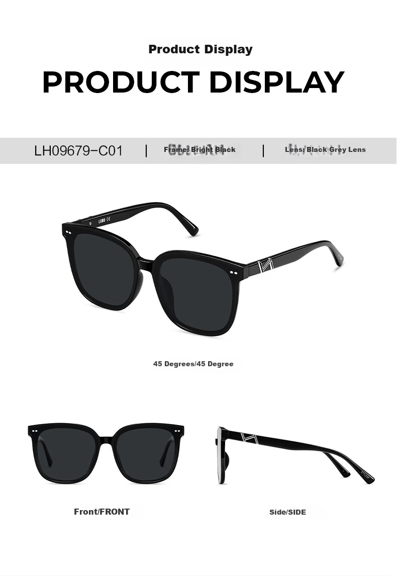 LOHO Polarized Sunglasses for Men, Driving-Specific 2026 New Style, Square Frame UV Protection Glasses for Wome 11