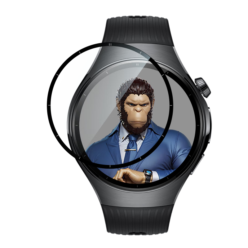 Защитная пленка Lanxingxiansheng для Huawei WATCH 5, 46 мм, противоударная, антицарапная, полное покрытие, 2 шт.