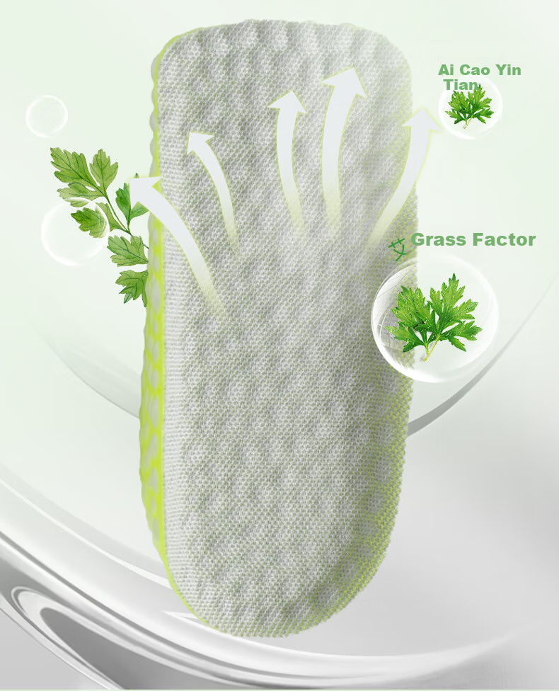 FOOTOPPO Boost Height-Increasing Insoles for Men And Women, Odor-Resistant Soft Sole Comfortable Popcorn High-Elastic Shock-Absorbing Invisible Half Insoles 13