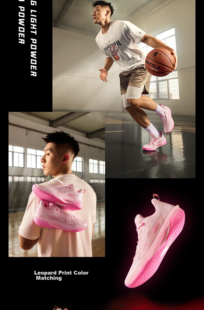 QIAODAN Basketball Shoes for Men FE3.0, Low-Top, Lightweight, Shock-Absorbing, Wear-Resistant, Professional Performance Basketball Shoes 16