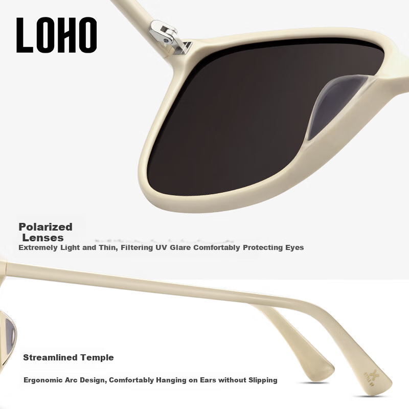 LOHO Sunglasses for Women, UV Protection, HD Polarized Lenses, Cycling, Driving, Eye Protection, Sun Protection, Internet-Famous Sunglasses, Face-Flattering Glasses for Me