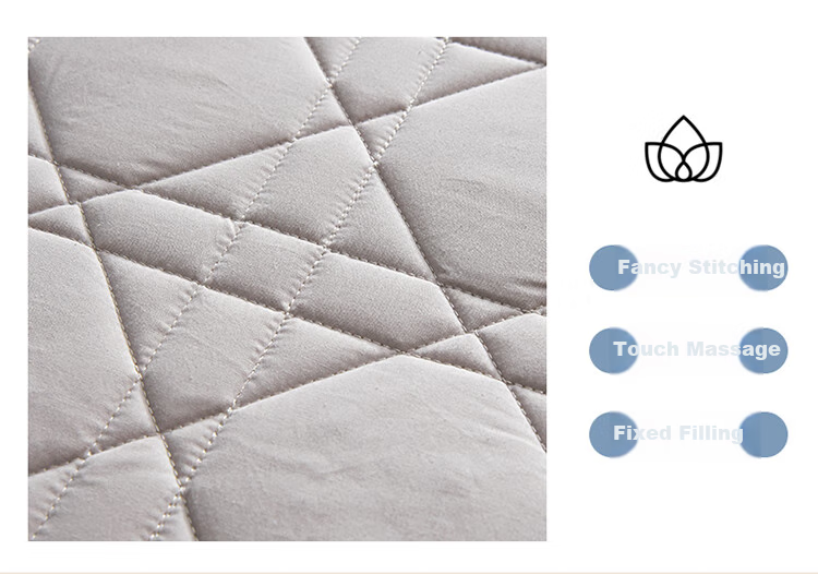 Wuyinliangpin Pure Cotton Quilted Mattress Cover, Single Piece Protective Cover for Bedding, All-Inclusive Dust-Proof Cover, 180x200cm 13
