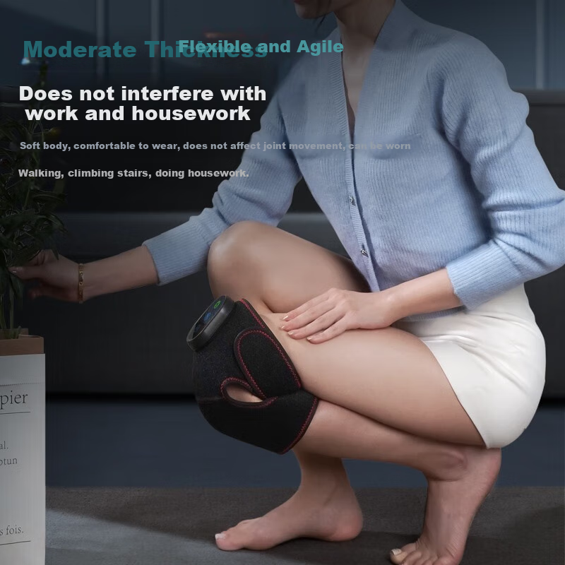 Aijiaoshou Knee Heating Leg Massager, Heated Knee Protector, Warmth for Elderly Parents, Birthday Gift