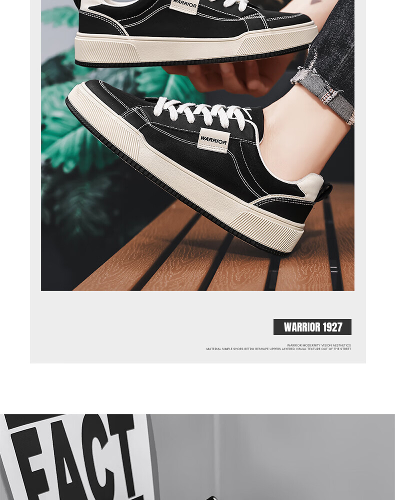 Warrior Official Men's Breathable Fashion 2026 Summer Sneakers Casual Shoes Men Beige Dark Blue Size 42 13