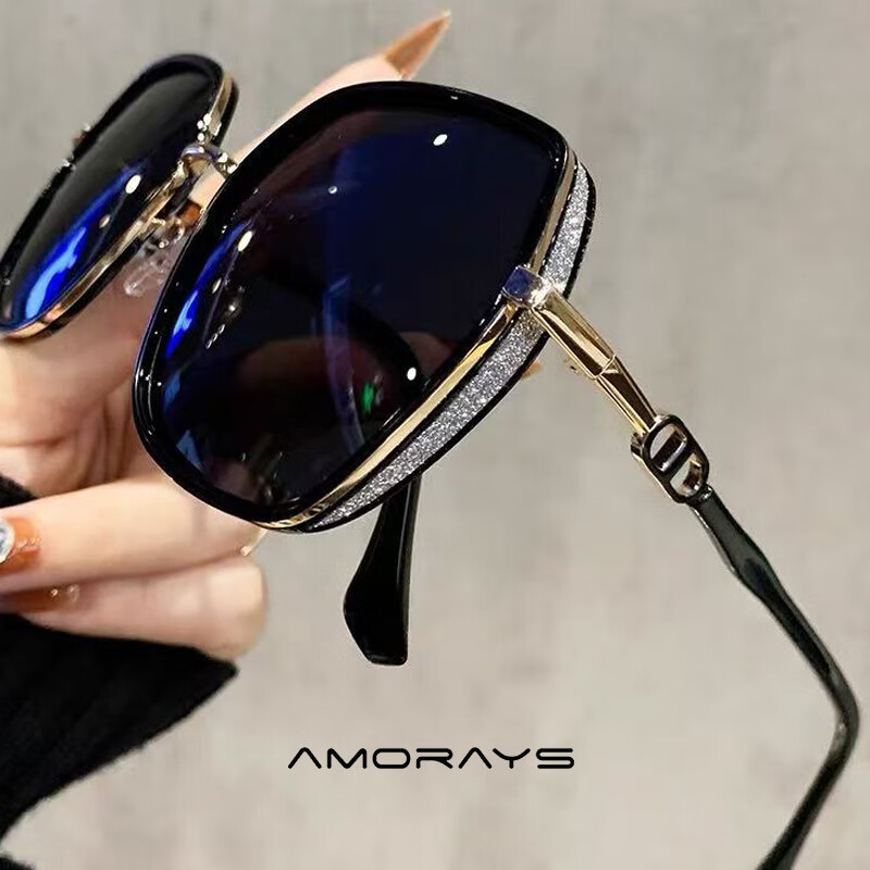 AMORAYS 2026 New Women's Sunglasses, High-End UV Protection, Anti-Glare Polarized Driving Glasses for Back to School