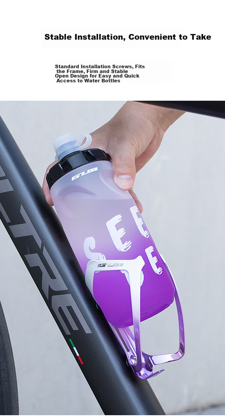 GUB Bicycle Cycling Water Bottle Holder, Aluminum Alloy Road Mountain Bike Water Cup Holder, Mineral Water And Beverage Holder Accessory 5
