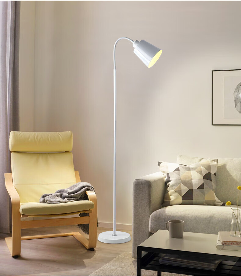 Bolanger Floor Lamp, Study Eye Protection Desk Lamp, Creative Living Room Lamp, Modern Minimalist Bedroom Bedside Lamp, Popular Study Room Standing Lamp Fixture 14