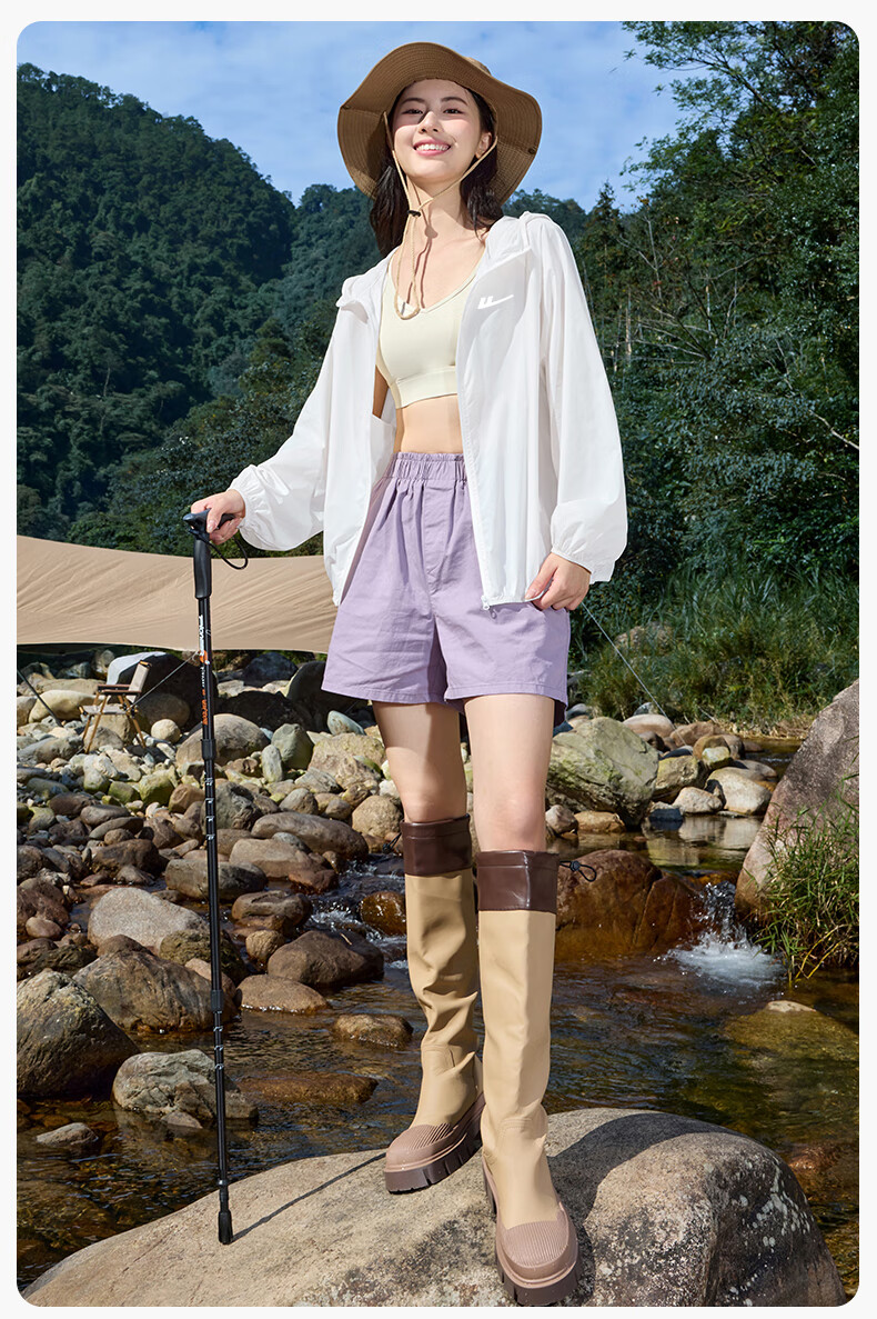 Warrior Mountain Commuter Dual-Wear Original Yarn Sunscreen Jacket for Women Summer Outdoor Cooling UPF50+ UV Protection Lightweight Sports Jacket 7
