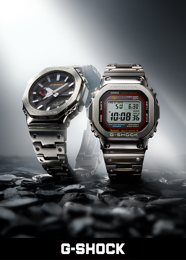 CASIO Men's G-SHOCK Watch, Small Square Digital Display, Electronic Sports Watch, Japanese And Korean Style, Gift for Boyfriend, GMW-B5000D 1