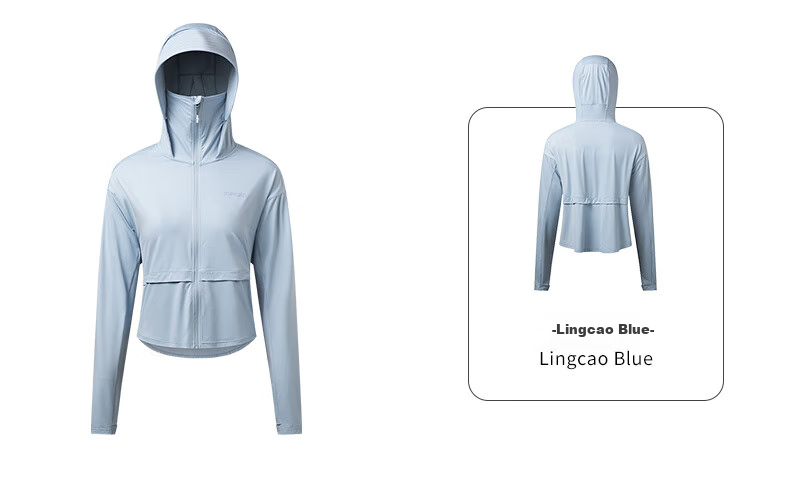 TOREAD Knitted Sun Protection Clothing for Women, Spring And Summer UV-Resistant Skin Coat, UPF50+, Cool-Feeling Outdoor Windbreaker, Breathable Sun Protection Garment 8
