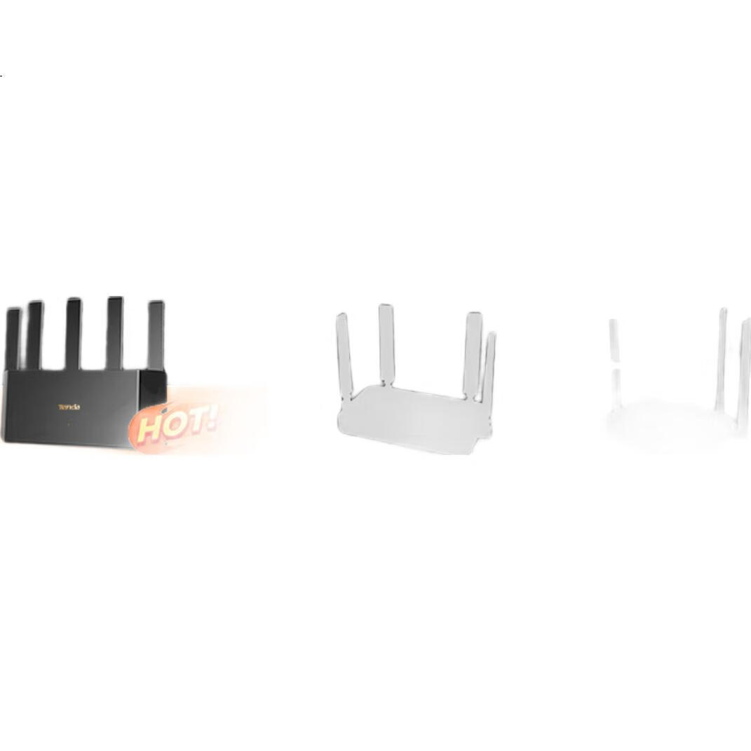 Wi-Fi роутер Tenda BE5100 (BE6L Pro), Wi-Fi 7, 6 антенн, 5 FEM, 2.5G порт, Mesh, черный